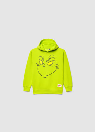 Felpa over con cappuccio e stampa Grinch®
