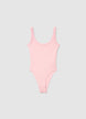 Body a costine con scollo ampio - XXL