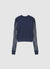 T-shirt con maniche in pizzo