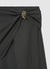 Pantaloni harem con drappeggio e spilla