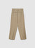 Pantaloni con elastico in vita e risvolto