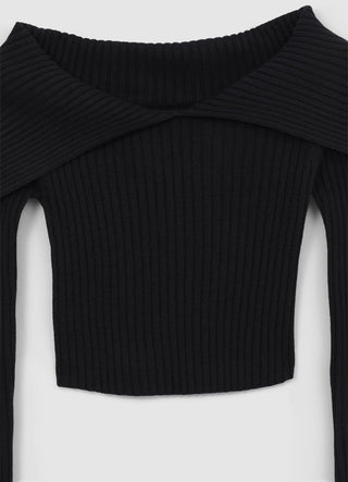 Schulterfreies Shirt