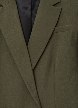 Double-breasted two-button jacket