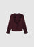 Blusa con volant similsatin