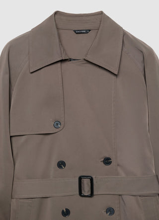 Over trench with belt