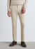 Pantaloni chino in velluto a tinta unita