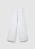 Jeans wide leg con strass