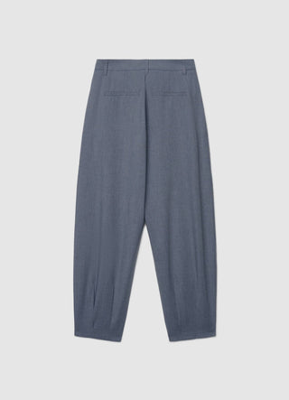 Balloon trousers with pleats