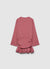 Mini-Kleid mit Rüschen und Raffungen