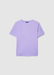 T-shirt con maniche strass - S