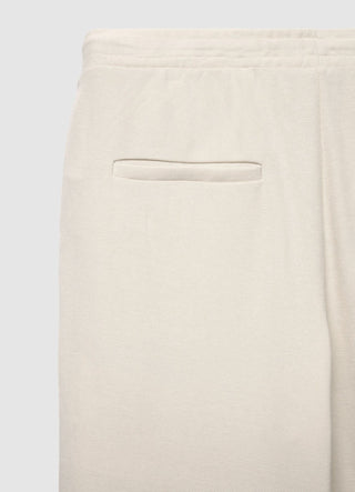 Pantaloni straight ginnici con coulisse