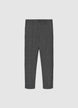 Checked tailored trousers in a viscose blend - 42 EU