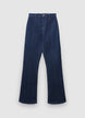 Jeans flare con nervature - 40