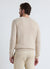 Maglia girocollo a nido d’ape