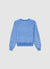Maglia girocollo con maniche raglan