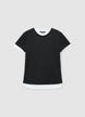 T-shirt από δύο υφάσματα - 3XL