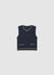 Gilet in maglia con profili a contrasto