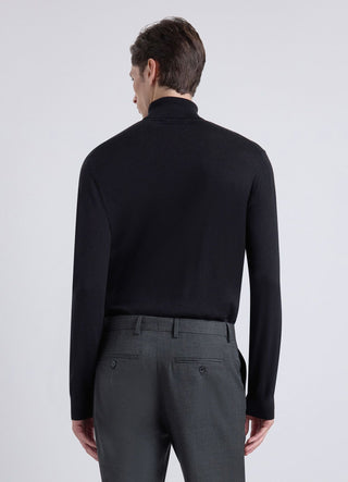 Rollkragenpullover aus Merinowolle