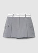 Jupe-pantalon avec grandes poches - M