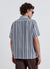 Relaxed fit short-sleeve striped shirt