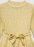 Kleid mit schimmerndem Effekt und Volants