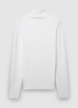 Pull à col roulé uni