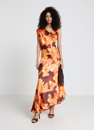 calliope one shoulder maxi dress Meshki Dresses | Meshki Calliope One-Shoulder Maxi Dress In Champage | Color: Gold