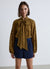Camicia in pizzo con fiocco al collo
