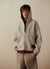 Oversize Hoodie mit Reißverschluss und Outdoor-Print