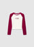 T-shirt maniche raglan con stampa Hello Kitty