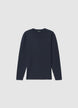 Pull-over uni à col rond - XXL