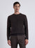 Pull col rond effet mohair