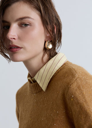 Glossy drop earrings