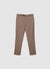 Straight tailored trousers in a solid colour