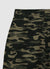 Gonna cargo lunga con stampa camouflage