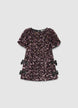 Kleid mit Pailletten und seitlichen Schleifen - 7-8