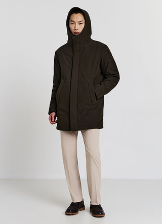 Parka con cappuccio
