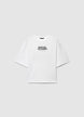 T-shirt with front and back prints - XS
