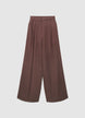 Linen palazzo trousers - 3XL