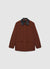 Giacca con colletto effetto pelle e tasche con patta