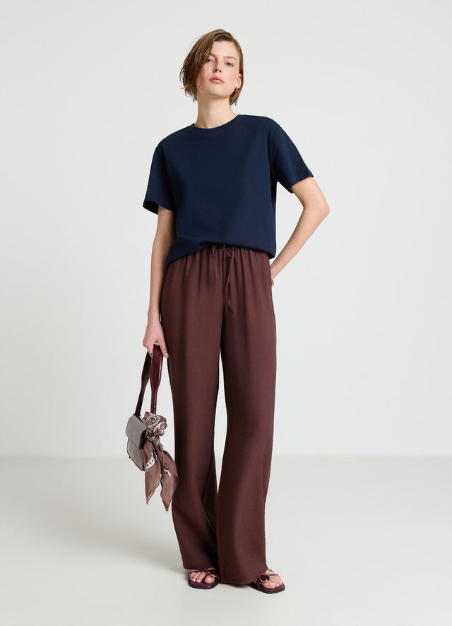 Pantaloni Palazzo Con Coulisse Calliope pantaloni-palazzo-con-coulisse-calliope