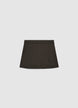 Jupe-pantalon mini en chevron - XS