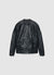 Slim Bikerjacke mit Lederoptik und Reißverschluss