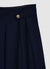 Plain-colour palazzo trousers with pleats