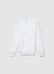 Plain-colour crew neck sweatshirt - S