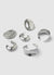 Pack of 3 bold earrings