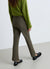 Solid colour flare trousers