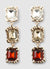 Orecchini pendenti con strass