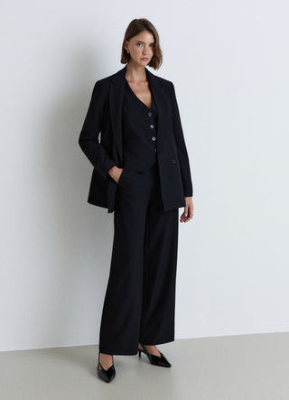 Pantaloni palazzo tinta unita