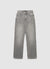 Jeans straight a tinta unita